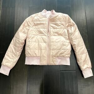 Lululemon Non-Stop Bomber *Reversible Pink Mist Women's Size 6